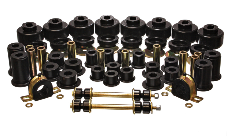 Chevrolet Silverado Suspension Bushing Kit - Energy Suspension - Hyper-Flex System - Black - `99-`06